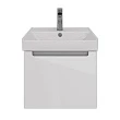 Мебель для ванной Lemark Buno Mini 50 подвесная, белый глянец - превью 1