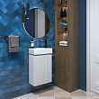 Мебель для ванной Wellsee WC Area 40 подвесная, белый матовый