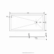 Экран Grossman Strong для прямоугольного поддона GR-S290120Q (90*120) черный металлический - превью 1