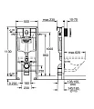 Инсталляция для унитазов Grohe Rapid SL 39108000 с панелью смыва - превью 1