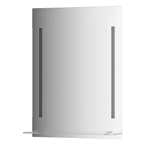 Зеркало EVOFORM LEDLINE-S BY 2161 с полочкой и светильником 55x75 см