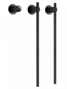 Электрический полотенцесушитель Wonzon & Woghand DORTMUND WW-A362-MB 35х55 см, черный