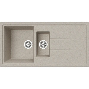 Мойка кухонная TopZeroCindy 1000.500 15-58 Beach 58, 50х100 см