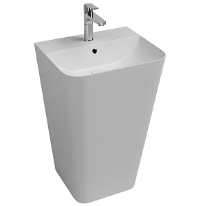 Раковина Isvea Sott'Aqua 10SQ37001SV-2L 50x42 см, белая матовая
