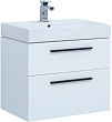 Тумба для комплекта Aquanet Nova 70 (Slim Synergy) белый (2 ящика)