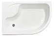 Душевой угол Royal Bath Practic RB 8120BK-C-BL L стекло рифленое, профиль черный - превью 2
