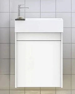 Тумба с раковиной Art&Max Family 40 подвесная, Bianco Lucido