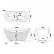 Акриловая ванна Delice Provanse DLR440102W 170х80 белая матовая - превью 1