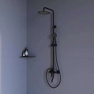 Душевая стойка RGW Shower Panels SP-24B черная