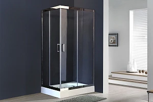 Душевой уголок Royal Bath RB 8090HPD-T-CH 90х80х185 (прозрачное)