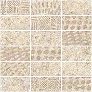 Stone-X Мозаика Кремовый Матовый K9498888R001VTE0 30х30 (5x10) (K9498888R001VTE0)