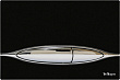 Кнопка смыва BelBagno Artcraft BB-P46001 хром/черное стекло