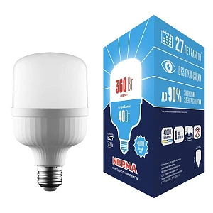 Лампа LED сверхмощная Volpe LED-M80-40W/4000K/E27/FR/NR