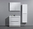 Шкаф-пенал BelBagno Ancona-N 150 bianco lucido R - превью 2