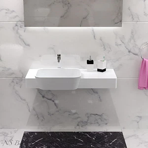 Раковина NS Bath NSS-9045 90 глянцевая/матовая