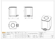 Мусорное ведро Java S-888-9C шампань - превью 1