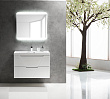 Мебель для ванной BelBagno Vittoria 90 подвесная, 2 ящика, Bianco Opaco (раковина BB900/450-LV-MR-AST)