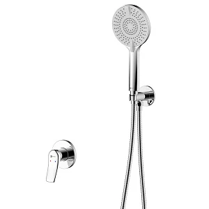 Смеситель Lemark Ortus LM11335C для душа, встраиваемый, хром