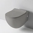 Крышка-сиденье ArtCeram File 2.0 FLA014 15 grigio oliva серая, с микролифтом - превью 1