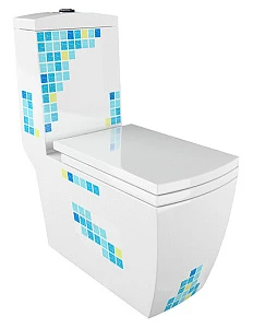 Унитаз-моноблок Arcus 050 white MM
