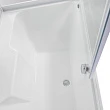 Душевая кабина Orans SR-86202W 150х90 профиль белый, стекло прозрачное - превью 1