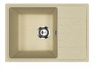 Мойка кухонная Practik PR-M 600-002 60 см, слоновая кость