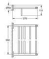 Полка для полотенец Grohe Essentials 40800001 - превью 1