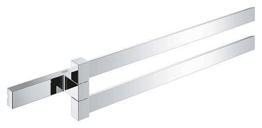 Полотенцедержатель Grohe Selection Cube 40768000 двойной