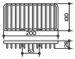Полка Keuco Universal 24902 - превью 2