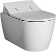 Унитаз подвесной Duravit ME by Starck 222859 с крышкой биде - превью 2