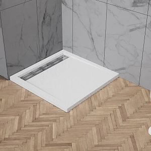 Поддон для душа BelBagno Due 80х80 белый