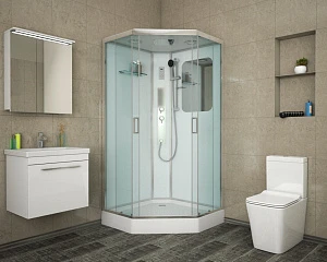 Душевая кабина Niagara Premium NG-6001-01GD 90х90х220