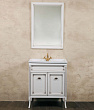 Мебель для ванной La Beaute Classic Vivien Porta 70 белый с патиной, фурнитура бронза