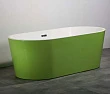Акриловая ванна Swedbe Vita 8800G отдельностоящая, зеленая - превью 1