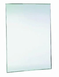 Зеркало Nofer 08052.W 60х80 антивандальное, с рамкой из нержавеющей стали
