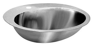 Раковина Senda Oval aba larga polish 2 sides w/o с отверстием для смесителя