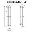 Электрический полотенцесушитель Altasan Проксима СП21120СМ 120x21 см, серый матовый - превью 1