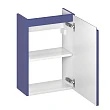 Тумба для комплекта Wellsee WC Area 40 подвесная, синий матовый - превью 1