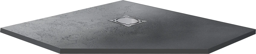 Поддон для душа RGW Stone Tray ST/T-0099G 90х90 трапеция, графит