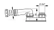 Гидрозатвор AlcaPlast A53-6/4" - превью 1