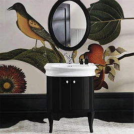 Мебель для ванной Simas Lante LAM70 черный глянцевый