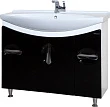 Мебель для ванной Bellezza Лагуна 105 черная - превью 2