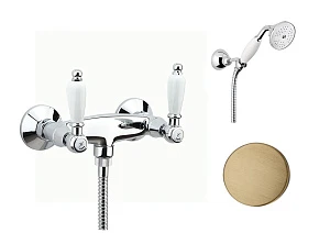 Смеситель Fiore Coloniale 02ZZ0602 для душа, бронза