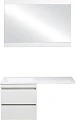 Мебель для ванной Style Line Даллас 120 Люкс Plus подвесная, белая - превью 1