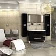 Комод Aquaton Мадрид 120 черный с откидной дверцей - превью 1