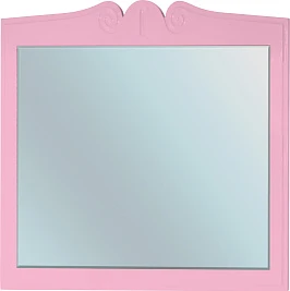 Зеркало Bellezza Эстель 80 розовое