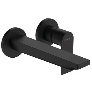 Смеситель Hansgrohe Rebris E 72568670 для раковины, черный матовый
