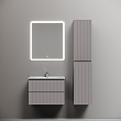 Мебель для ванной Sancos Snob R 70 подвесная, 2 ящика, Doha Soft (раковина CN7007)