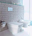 Биде подвесное Duravit Puravida 22471500001-WG антигрязевое покрытие - превью 2