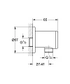 Шланговое подключение Grohe Relexa 28678000 - превью 1